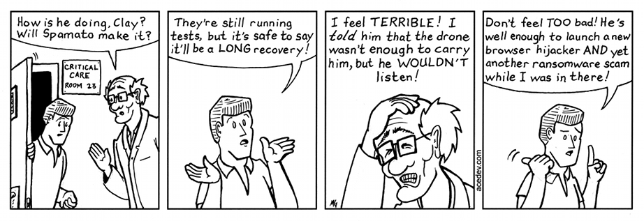 acedev comic, webcomic for Wednesday 09 Nov 2016
